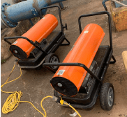 Figure 5 — Portable heaters